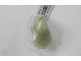 清白玉瓜果挂件