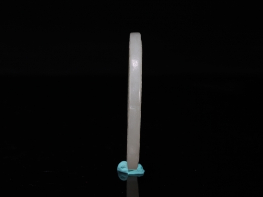 白玉環带纹璧