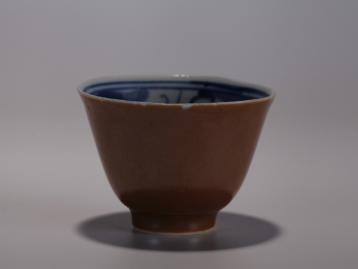 青花酒杯