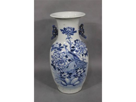 150件青花花鸟花耳瓶