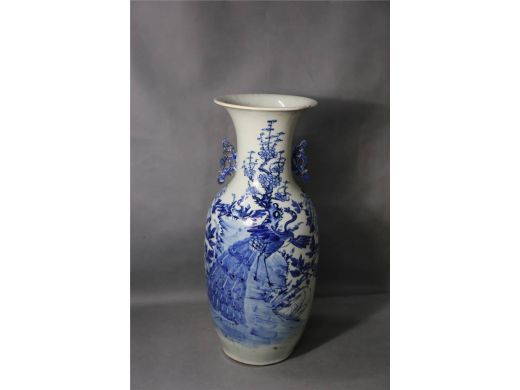 300件青花花鸟纹瓶