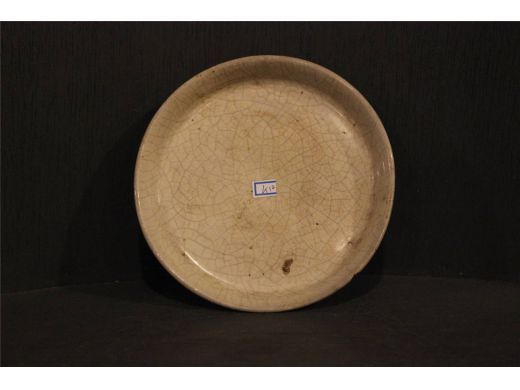 开片釉小茶托