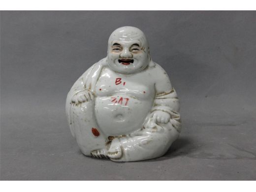彩大肚佛