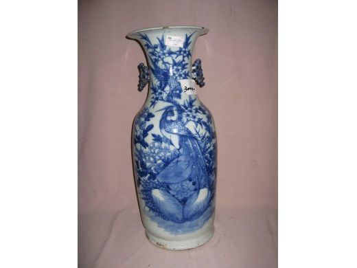 300件青花花鸟花瓶