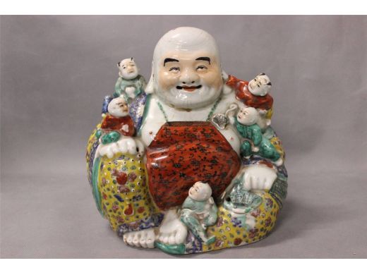 彩五子佛