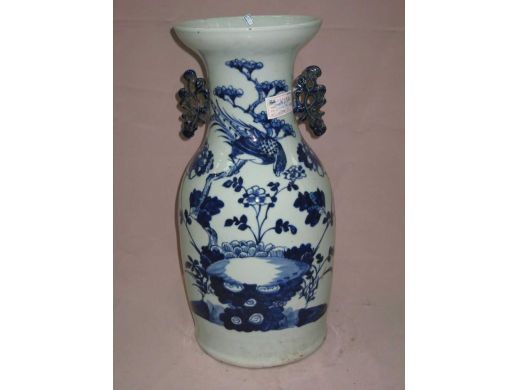 150件青花花鸟花瓶