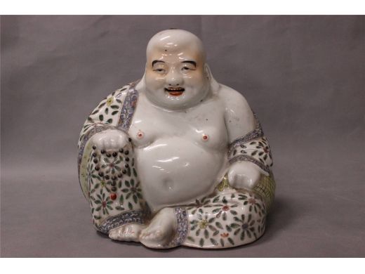 彩大肚佛