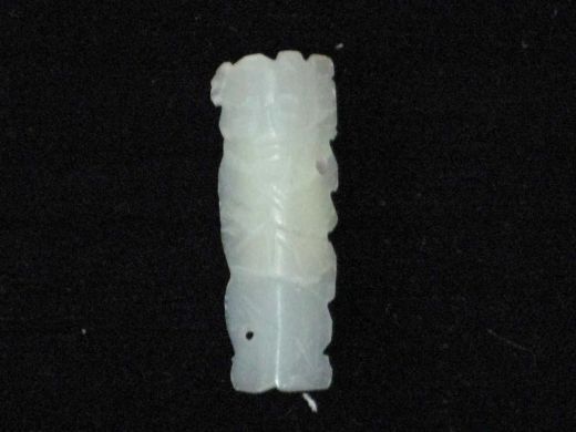白玉人物件