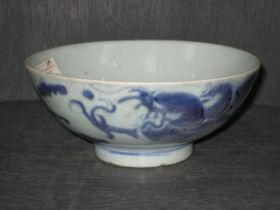 青花龙纹碗