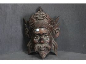 木刀马人脸像