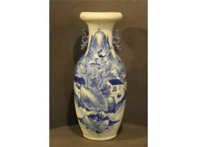 300件青花山水瓶