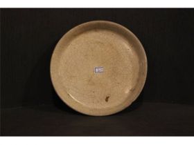 开片釉小茶托