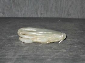 白玉佛手珮