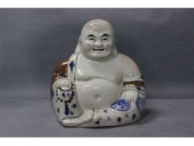 彩大肚佛