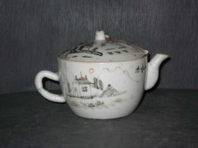 彩茶壶