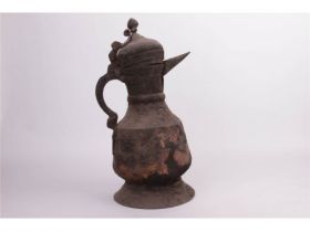 光绪铜民族茶壶