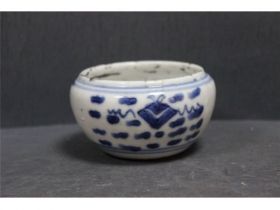 青花博古水洗