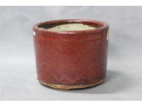 红釉直筒炉