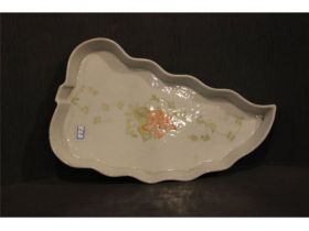 彩花卉茶托