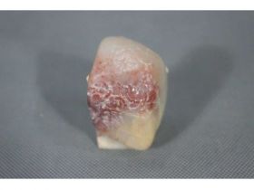 寿山桃花红薄意章