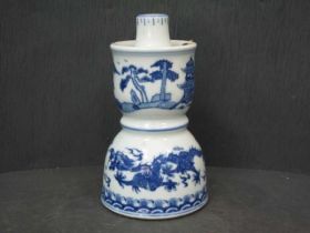 青花烛台