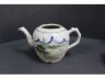 釉下彩山茶茶壶