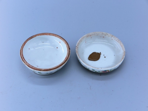 粉彩麒麟送子粉盒
