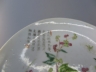 粉彩花纹鸟盘