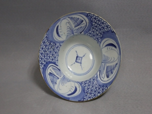 青花风纹碗