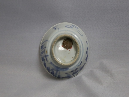 青花花卉碗