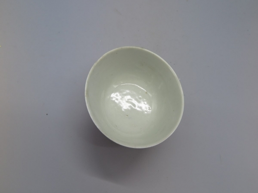 胭脂红釉茶杯