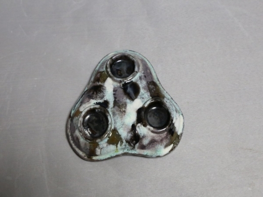 窑变釉香炉座