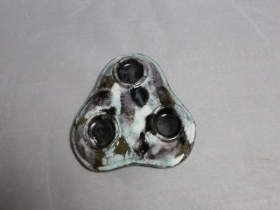 窑变釉香炉座