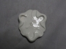 白釉香炉座