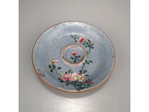 各锦茶托