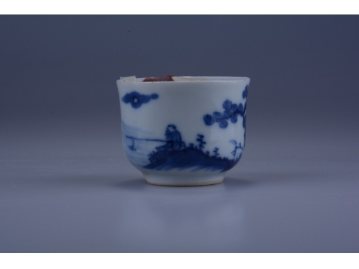 青花酒杯