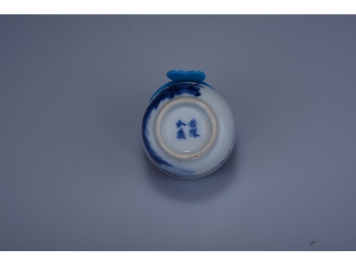 青花酒杯