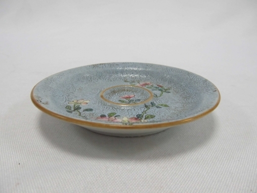 各锦茶托
