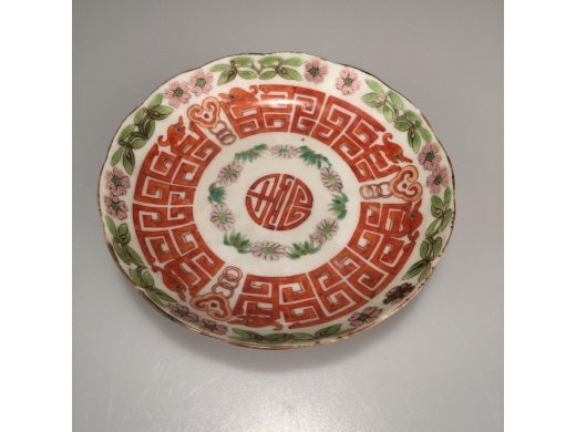 红彩寿字盘