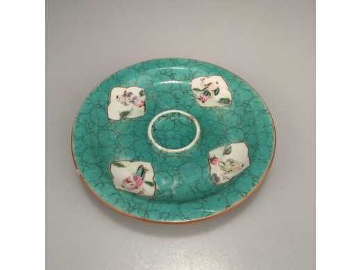 各锦茶托