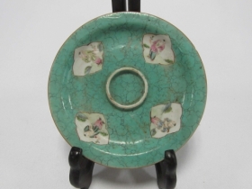 各锦茶托