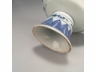 青花高足碟