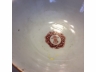 矾红寿字纹大碗一对