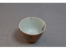 矾红花卉小杯