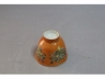 矾红花卉小杯