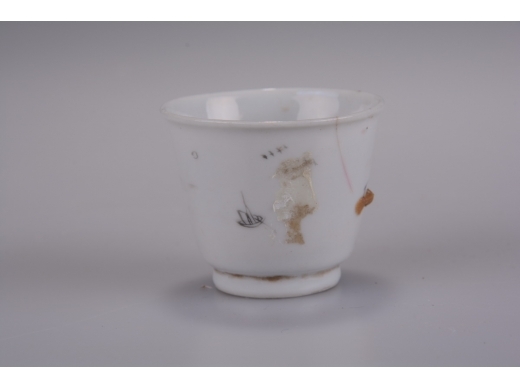 彩花酒杯