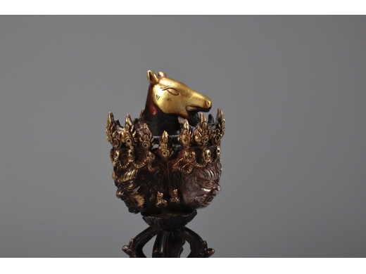十八世纪 铜鎏金金刚橛