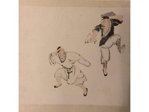 12幅纸本人物册页