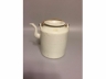 白釉筒形茶壺