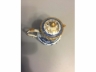 青花加金彩山水亭台楼阁图茶具(10件)